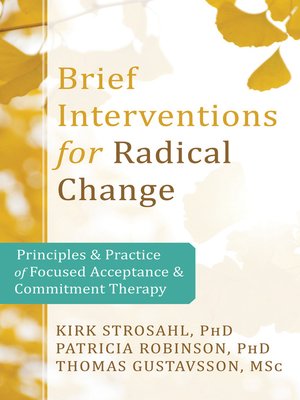 cover image of Brief Interventions for Radical Change